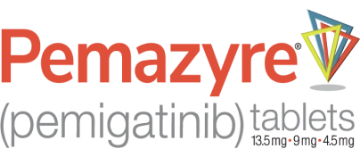 Graphic of the PEMAZYRE® logo linking to homepage.